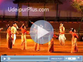 Bihu Folk Dance of Assam during Shilpgram Festival, Udaipur.